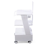 Dental Mobile Rolling Cart K2 Mouth Sweeping Trolley with Socket - pairaydental.com