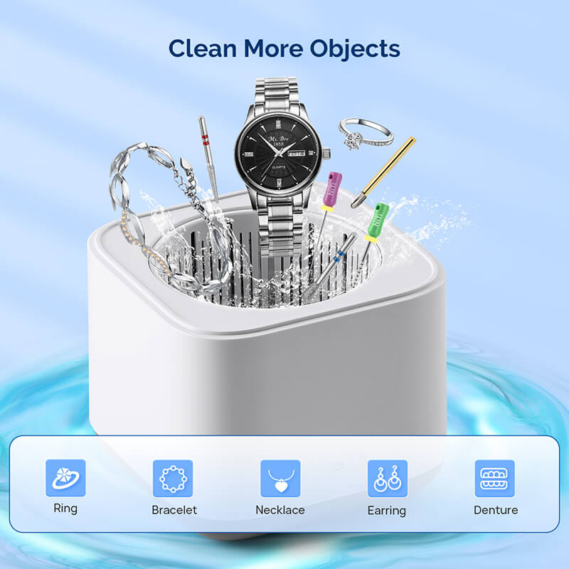 Ultrasonic Cleaning Machine 200ML with Digital Timer 43kHz - pairaydental.com