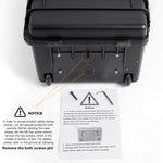 Portable Dental Delivery Unit 4 Holes High Suction Built-in Air Compressor P204S - pairaydental.com