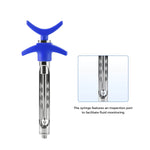 Dental Surgical Anesthetic Aspirating Syringe Stainless Steel 1.8ml - pairaydental.com