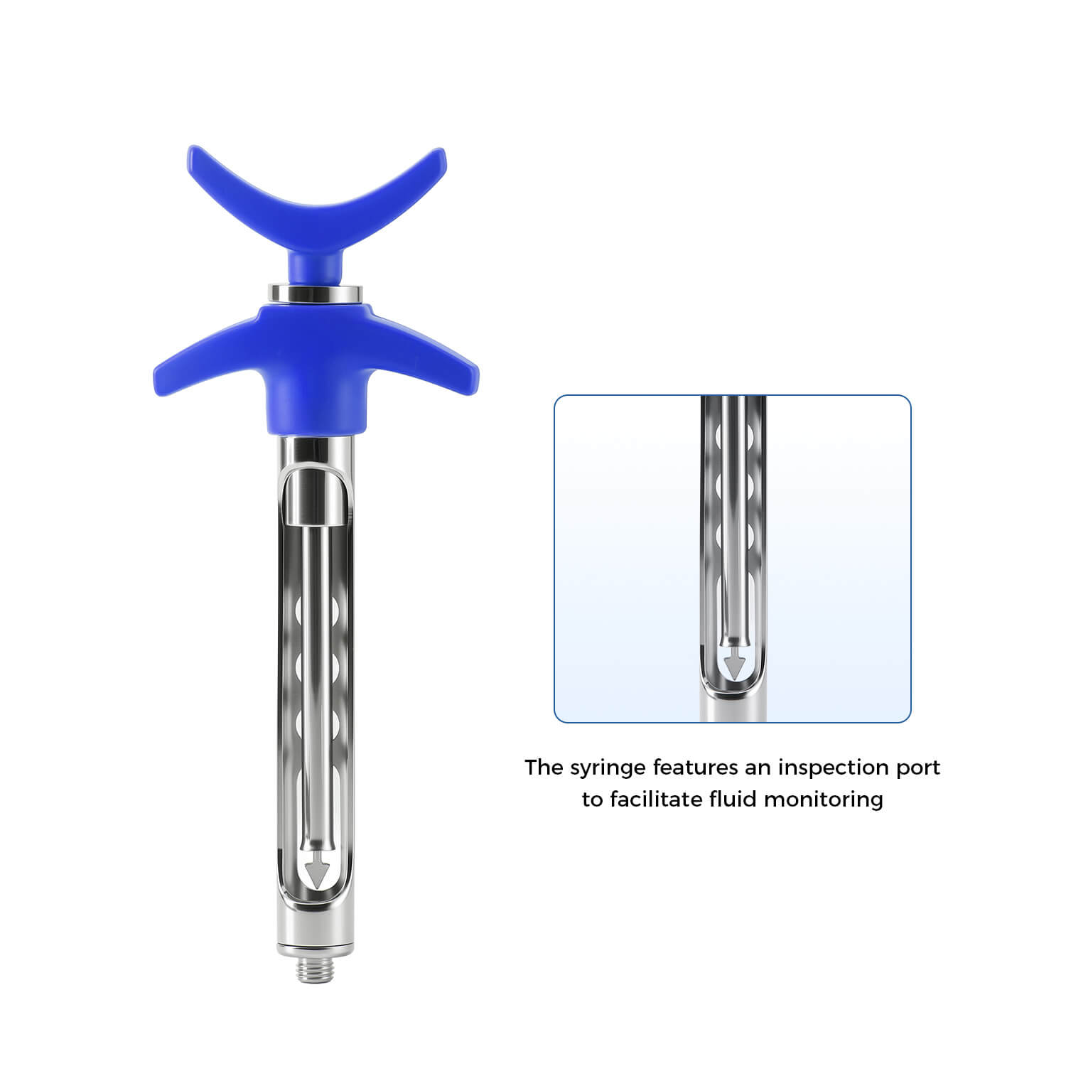 Dental Surgical Anesthetic Aspirating Syringe Stainless Steel 1.8ml - pairaydental.com