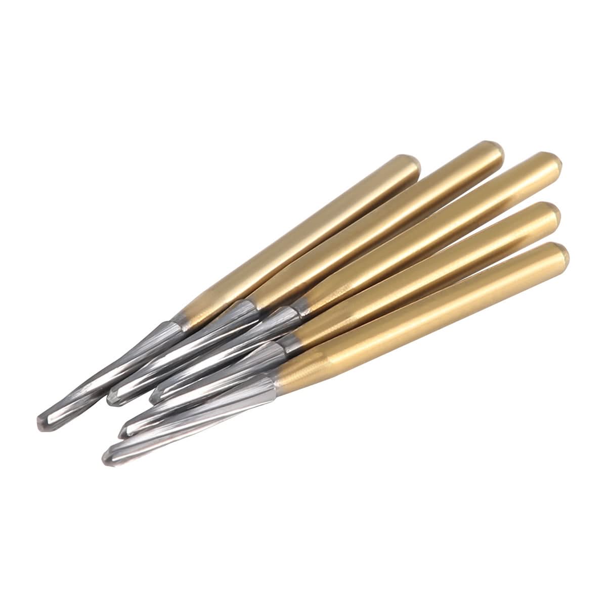 Dental Endo Carbide Burs FG Titanium Coated 28mm 5pcs/Box - pairaydental.com