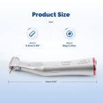 COXO CX235C7 1:5 Electric Fiber Optic Contra Angle Handpiece Standard Head Inner Channel #C7-5 - pairaydental.com