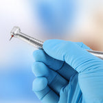 COXO CX207-B High Speed Air Turbine Handpiece Mini Head with 4 Holes Coupler #H03-MP4