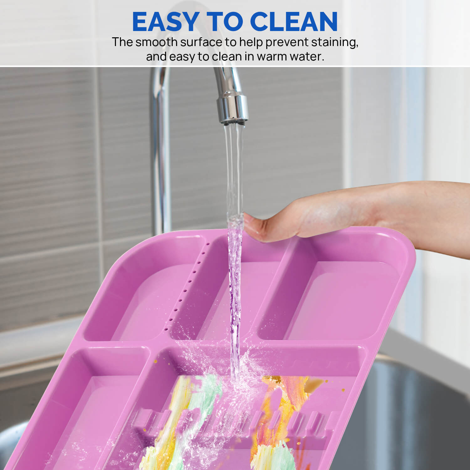 Dental Instrument Autoclave Divided Tray Plastic Separate Setup Organizer - pairaydental.com