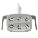 Dental Unit Chair LED Oral Light 9W 6 White Lights - pairaydental.com