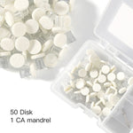 Dental Disposable Composite Polishing Disk with Mandrel 50pcs/Box - pairaydental.com