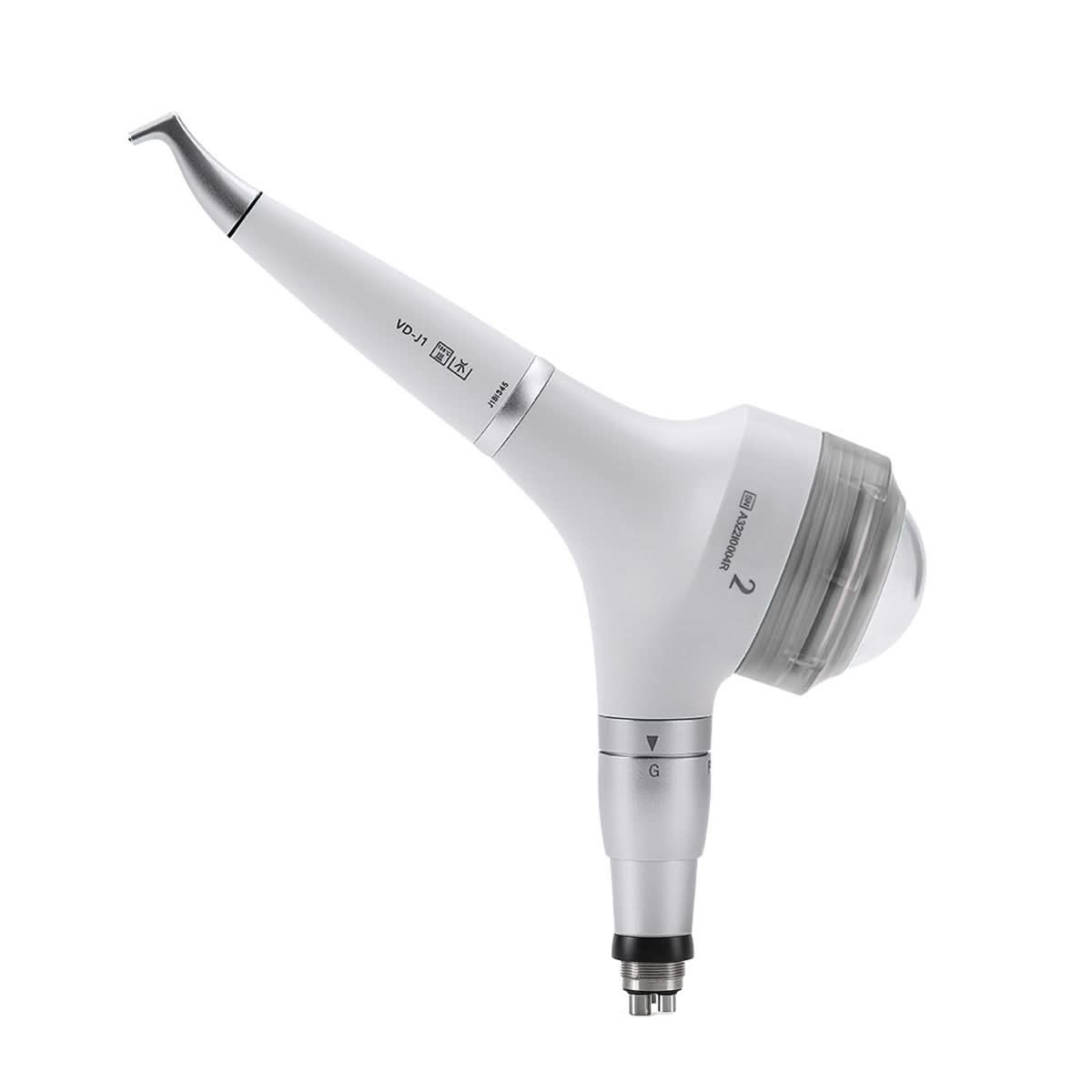Dental Air Polisher A2 Detachable 360° Rotating Handpiece With Quick Coupler G&P 2 Working Models - pairaydental.com