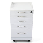 Dental Mobile Cabinet Cart Quartz Countertop and Stainless Steel Four-Drawer - pairaydental.com