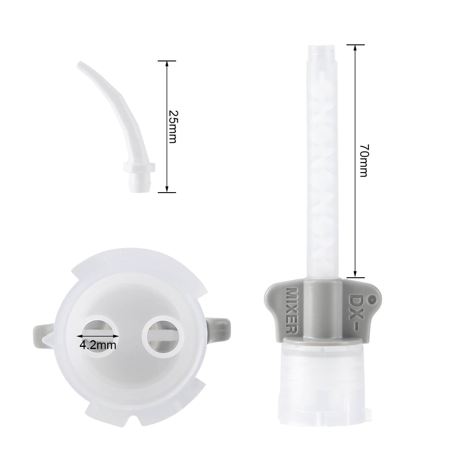 Dental Silicone Impression Material Light Body VPS Fast/Normal Set 50ml*2 - pairaydental.com