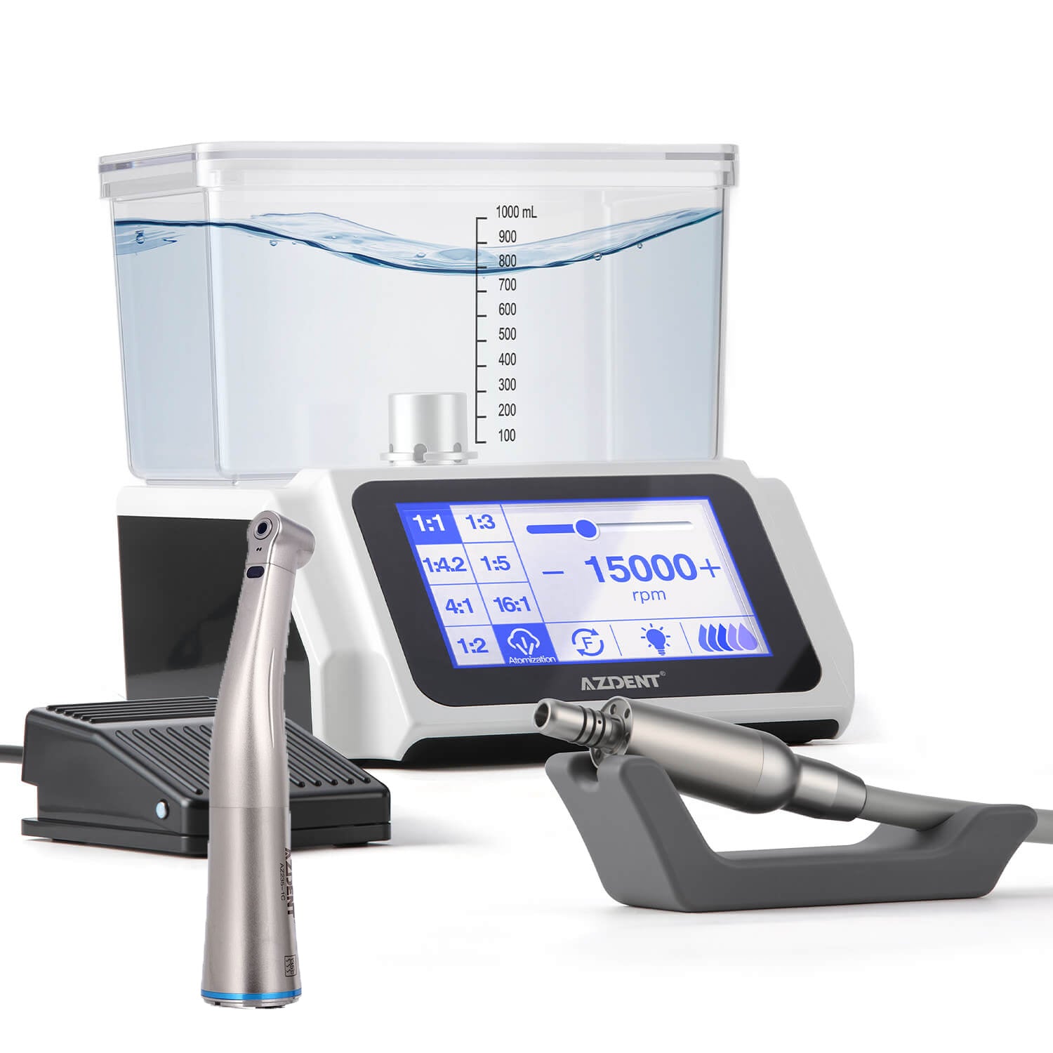 Dental LED Electric Brushless Surgery Micro Motor System & 1:1/1:5/1:4.2 Handpiece