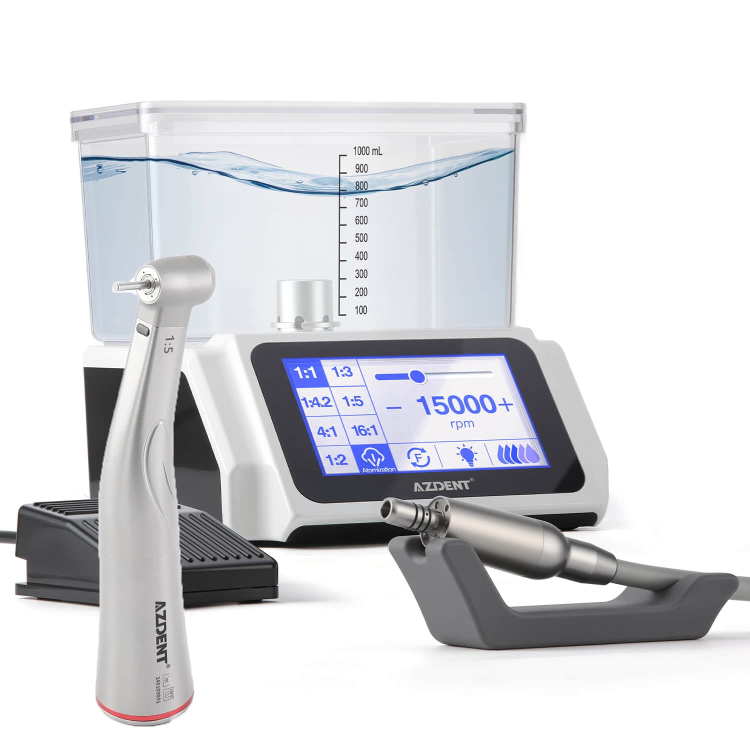 Dental LED Electric Brushless Surgery Micro Motor System & 1:1/1:5/1:4.2 Handpiece