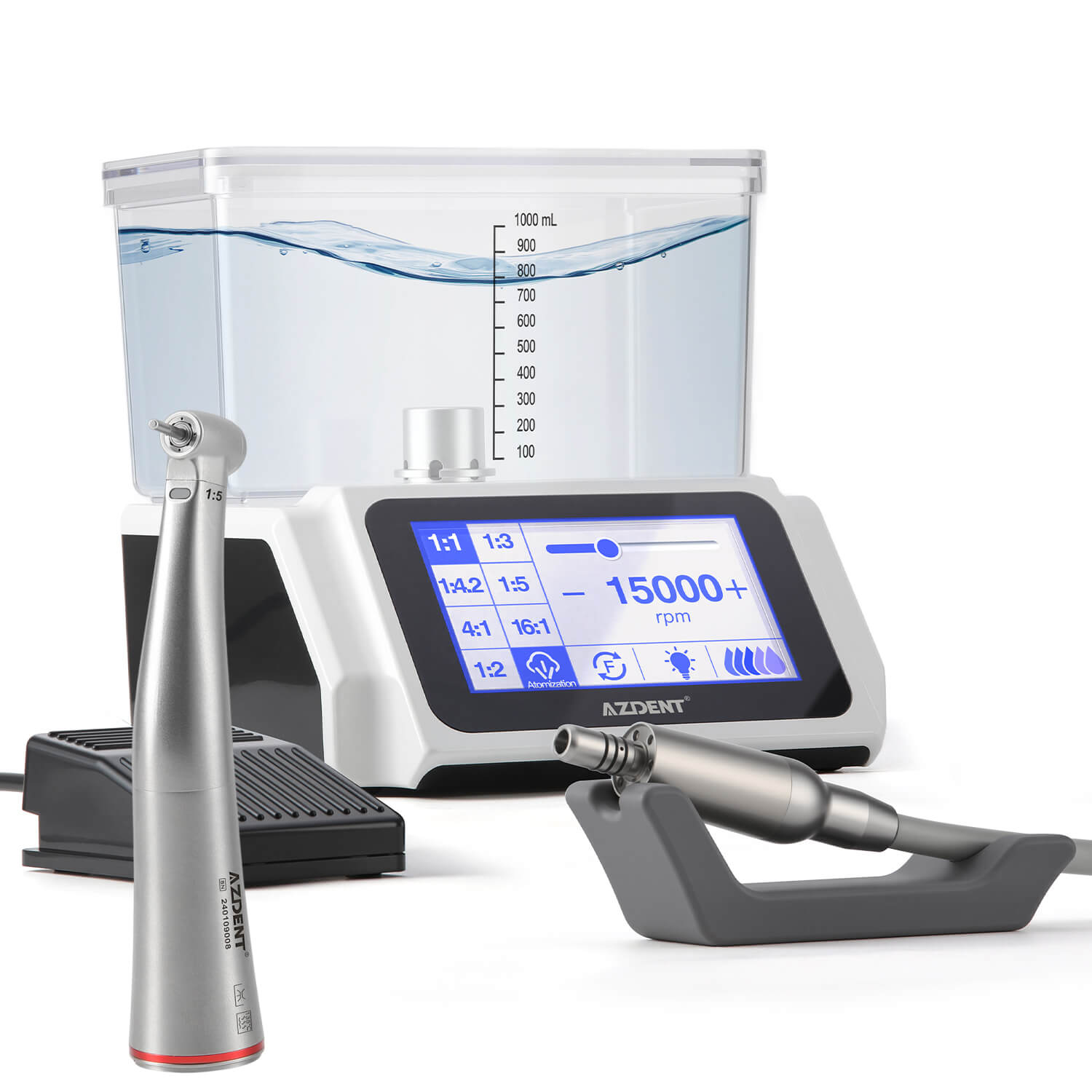 Dental LED Electric Brushless Surgery Micro Motor System & 1:1/1:5/1:4.2 Handpiece - pairaydental.com