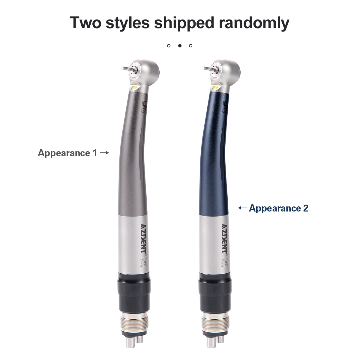 LED High Speed Handpiece E-generator with 4 Hole Quick Coupler - pairaydental.com