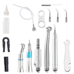 Dental E-generator LED High & Low Speed Handpiece Kit with Air Scaler 4Hole - pairaydental.com