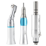 Dental Low Speed Handpiece Kit Latch Contra Angle Air Motor 4 Holes - pairaydental.com