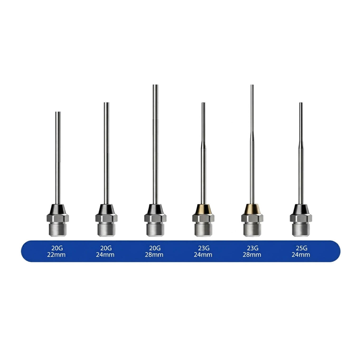 Woodpecker Fi-G Gutta Percha Obturation Gun Needles 20G/23G/25G 4pcs/Pack - pairaydental.com