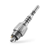 Dental Titanium High Speed Handpiece Mini/Standard Head LED Fiber Optic 4-Water Spray & 4/6 Holes Quick Coupler - pairaydental.com