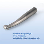 Dental Titanium High Speed Handpiece Mini/Standard Head LED Fiber Optic 4-Water Spray & 4/6 Holes Quick Coupler - pairaydental.com