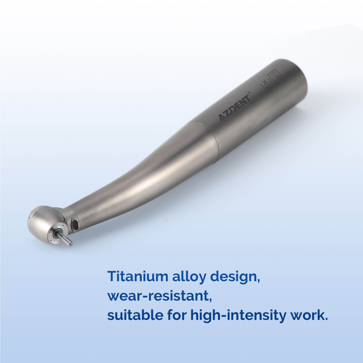 Dental Titanium High Speed Handpiece Mini/Standard Head LED Fiber Optic 4-Water Spray & 4/6 Holes Quick Coupler - pairaydental.com
