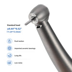 Dental Titanium High Speed Handpiece Mini/Standard Head LED Fiber Optic 4-Water Spray & 4/6 Holes Quick Coupler - pairaydental.com