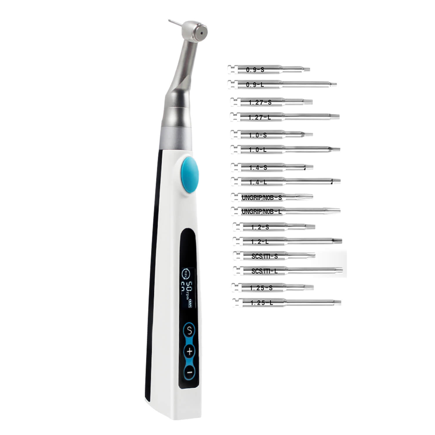 Dental Wireless Implant Electric Torque Wrench LCD Display With 16pcs Drivers 360° Rotating - pairaydental.com