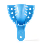 Dental Impression Trays Perforated & Autoclavable Plastic 12 Pcs/Bag 10 Sizes Available - pairaydental.com