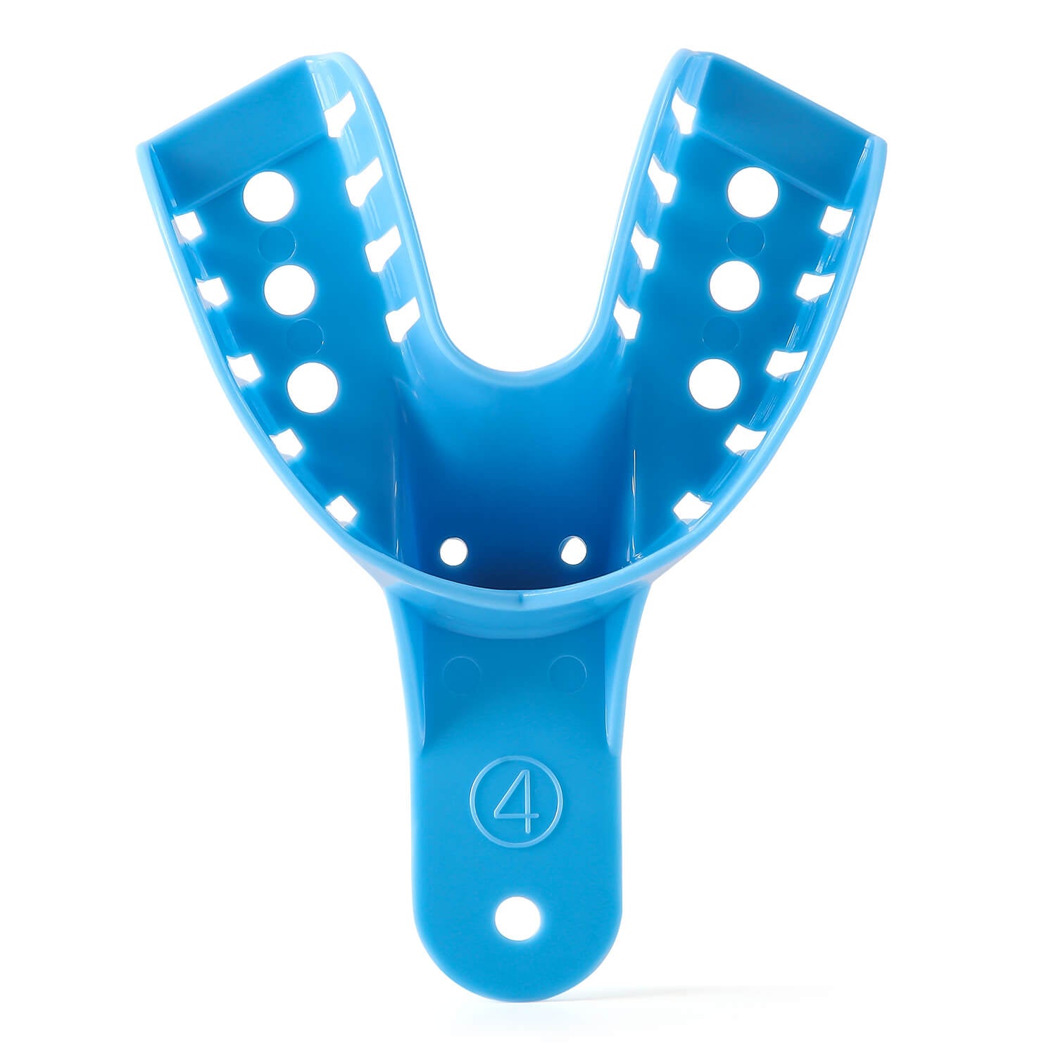 Dental Impression Trays Perforated & Autoclavable Plastic 12 Pcs/Bag 10 Sizes Available - pairaydental.com