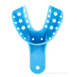 Dental Impression Trays Perforated & Autoclavable Plastic 12 Pcs/Bag 10 Sizes Available - pairaydental.com