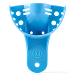Dental Impression Trays Perforated & Autoclavable Plastic 12 Pcs/Bag 10 Sizes Available - pairaydental.com