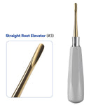 Dental Root Elevators Stainless Steel Extraction Tools Straight/Cryer/Apical - pairaydental.com
