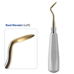 Dental Root Elevators Stainless Steel Extraction Tools Straight/Cryer/Apical - pairaydental.com