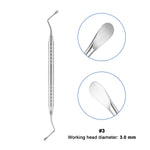 Dental Bone Curette Lucas Surgical Curettes with Smooth/Serrated Tip - pairaydental.com