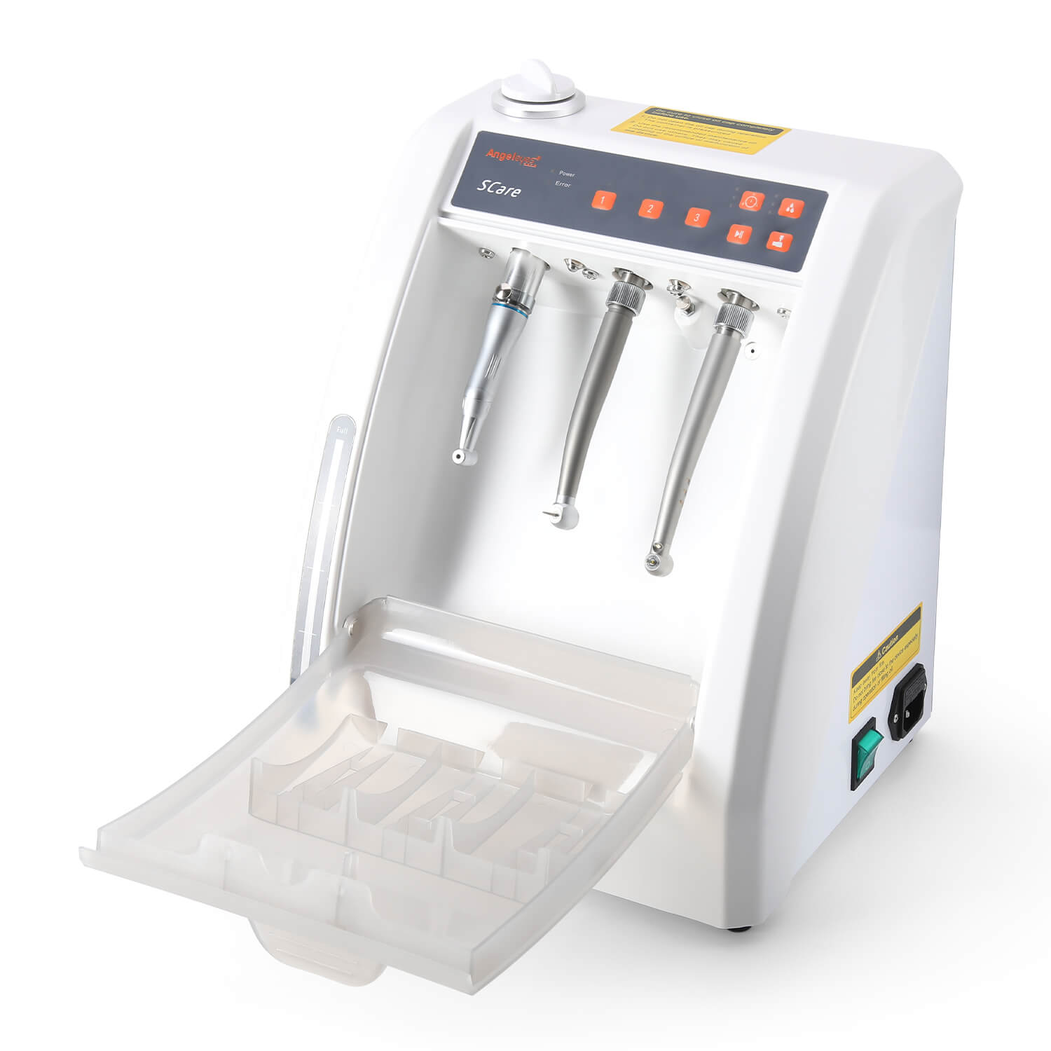 Dental Automatic Handpiece Maintenance Lubrication System Oiling Cleaner Built-in Compressor - pairaydental.com