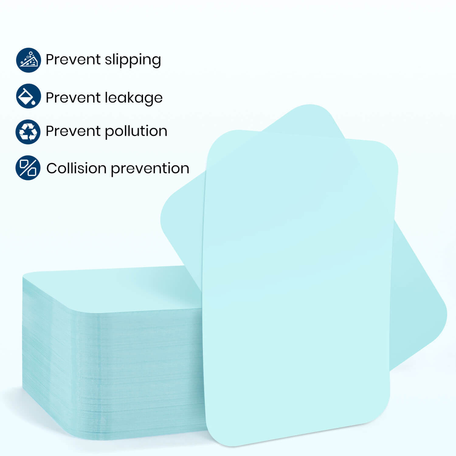 Dental Paper Tray Covers Size B 8.5" x 12.25" Blue Tray Liners 1000pcs/Case - pairaydental.com