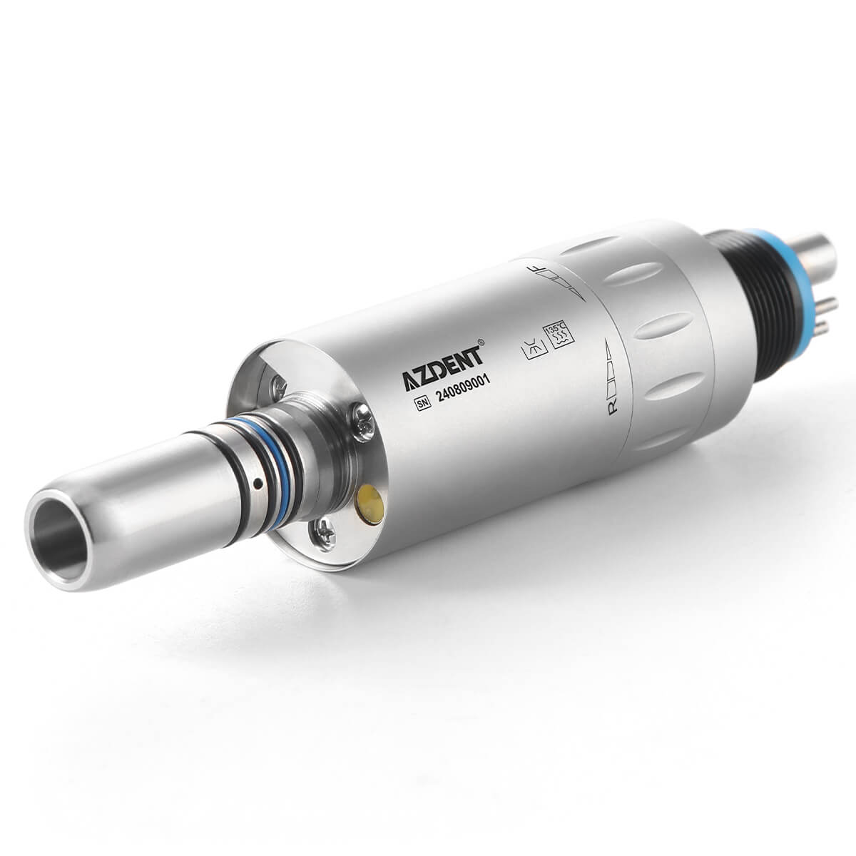 Dental Mini Fiber Optic Air Motor 1:1 Internal Water Spray 6 Hole - pairaydental.com