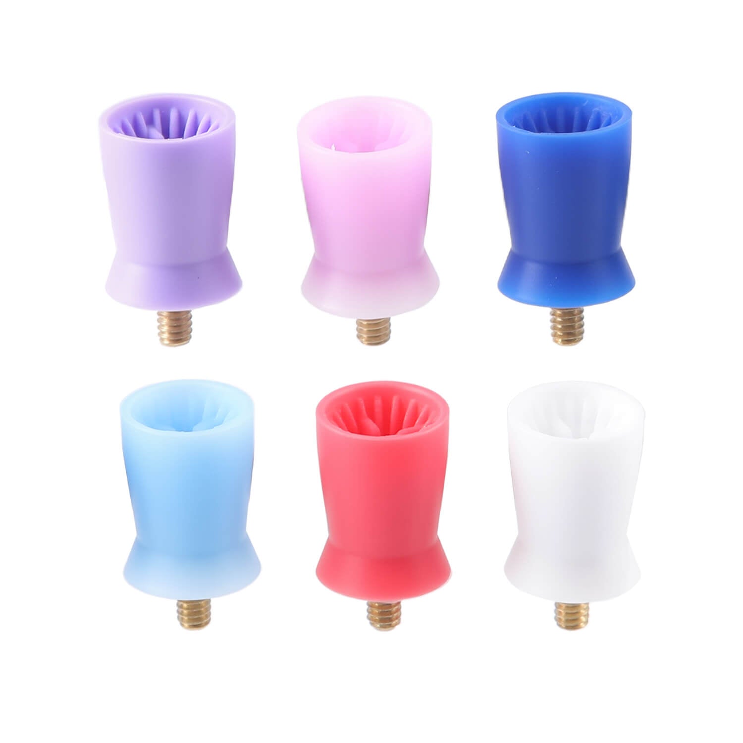 Dental Prophy Cups Soft/Hard RA2.35mm Silicone Material 100pcs/Box - pairaydental.com