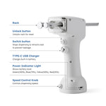 Portable Electric Dental Impression Gun for 50ml Universal Mixing 1:1 & 2:1 Cartridge Dispenser - pairaydental.com