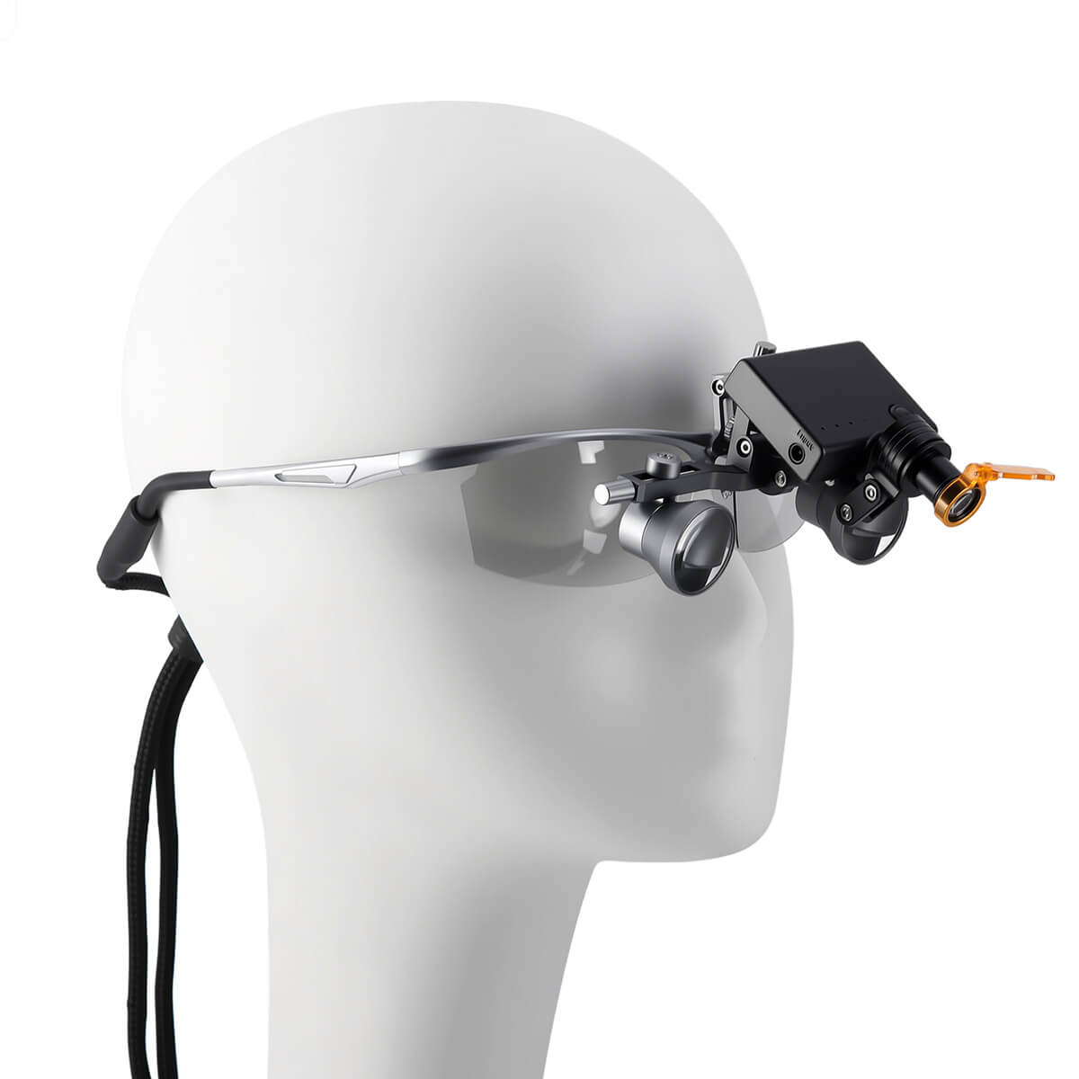 Dental Surgical Loupe with Headlight Height Adjustment 2.5X 3.0X Magnification - pairaydental.com