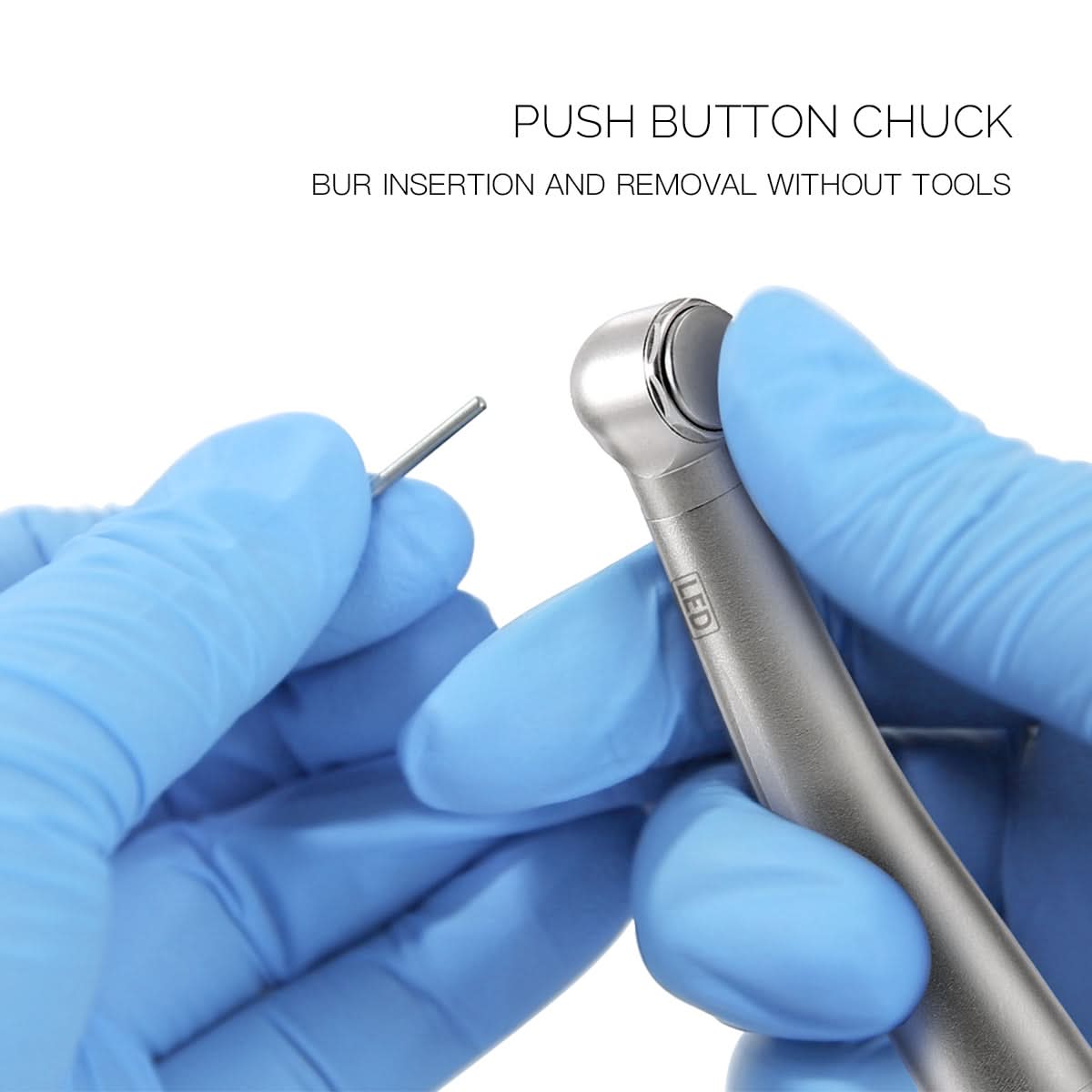 LED High Speed Handpiece Quick Coupler 4 Hole Four Water Spray - pairaydental.com