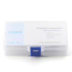 COXO Dental Low Speed Electric Handpiece 1:1 Contra Angle Straight Handpiece Air Motor 4 Holes