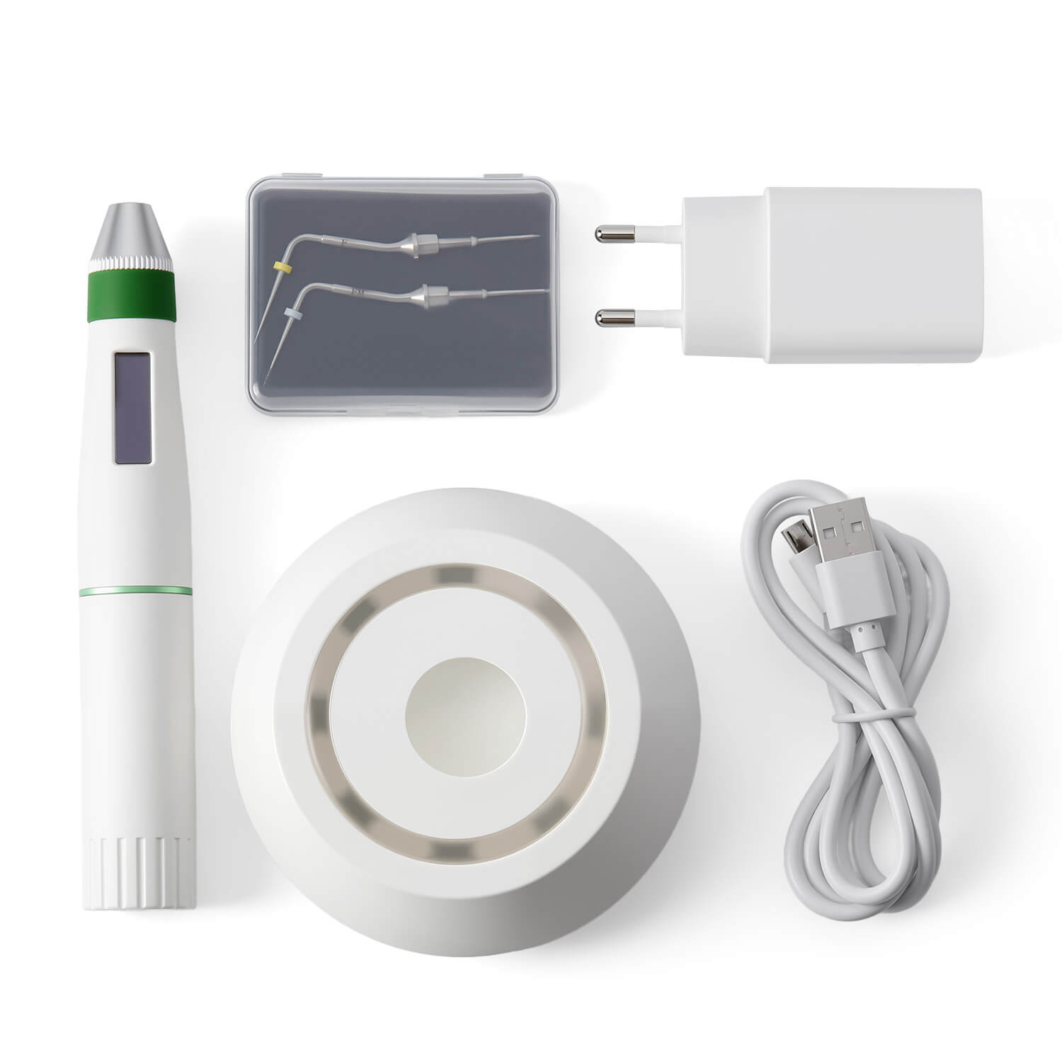 Dental Gutta Percha Endodontic Obturation System Heated Pen With 2 Heating Tips - pairaydental.com
