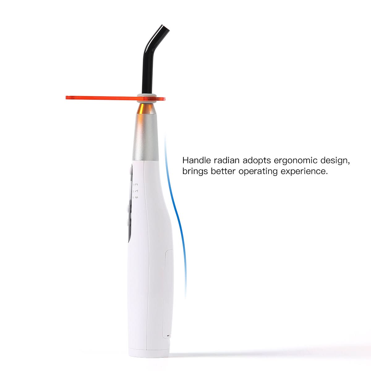 LED Curing Light Wireless 3S Curing 360° Rotating Head 1400 mW/cm² - pairaydental.com
