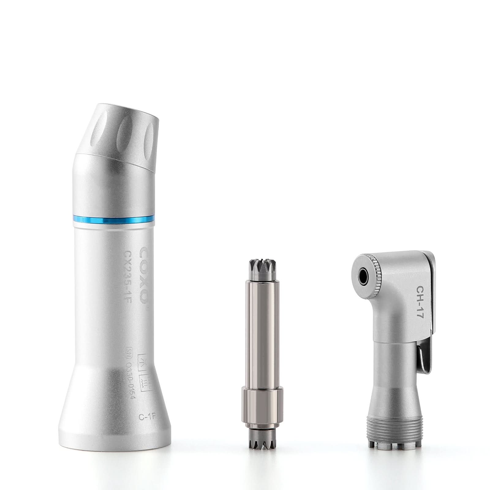 COXO 1:1 Dental Low Speed Handpiece External Contra Angle #C-1F - pairaydental.com