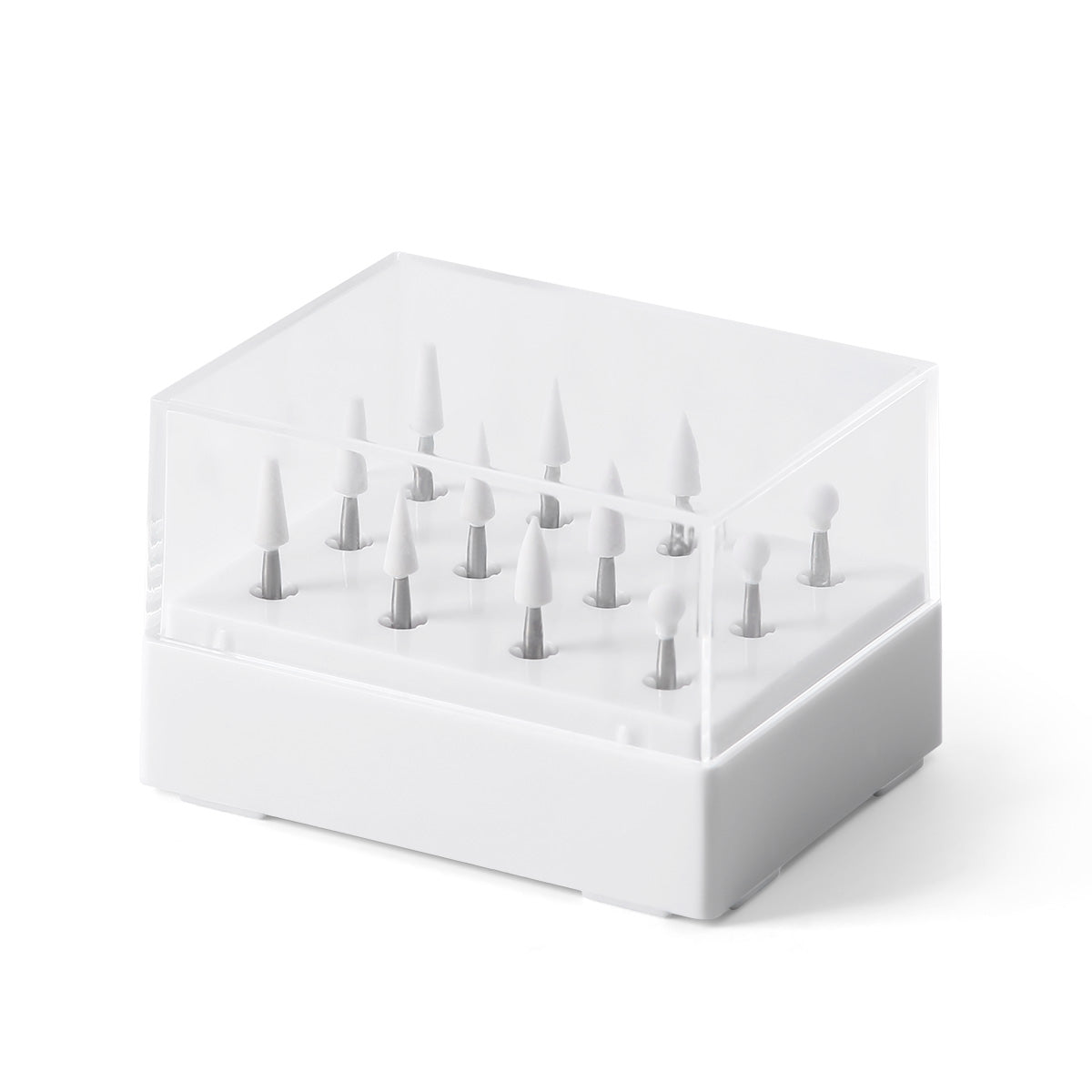 Dental Polishing Kit FG Burs Fine White Stones 12pcs/Kit - pairaydental.com 