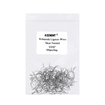 100pcs Orthodontic Kobayashi Ligature Wires Long/Short Sizes 0.010-0.014 - pairaydental.com