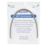 Archwire NiTi Super Elastic Expanded Rectangular Universal 0.016x0.016-0.020x0.020 10pcs/Pack - pairaydental.com