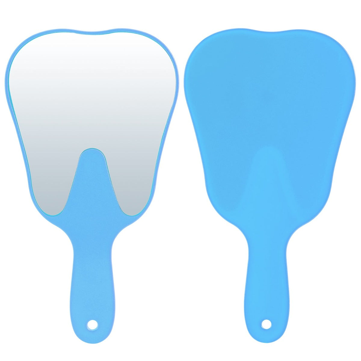 Dental Mouth Mirror Tooth Shaped Handheld Unbreakable Plastic - pairaydental.com