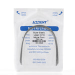 Archwire Niti Super Elastic Natural Round 0.012-0.020 Upper/Lower 10pcs/Pack - pairaydental.com