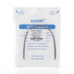 Archwire Niti Super Elastic Natural Round 0.012-0.020 Upper/Lower 10pcs/Pack - pairaydental.com